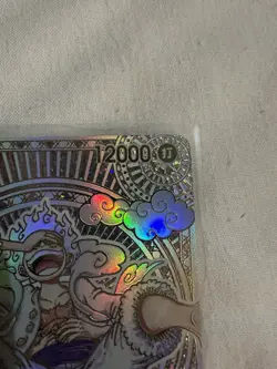 Luffy Gold OP05-119 SEC Parallel 3rd Anniversary One Piece Card Japanese - Image 2