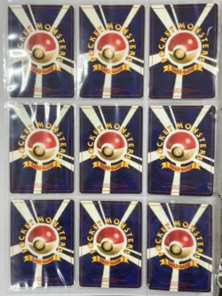 Lot 54 Vintage Japanese Pokemon Card Set Old Back Holo Houndoom Light Arcanine - Image 3