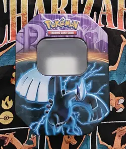 Pokemon TCG Black & White Lugia EX Tin - 2013 - *EMPTY* (Tin only, no cards) - Image 1