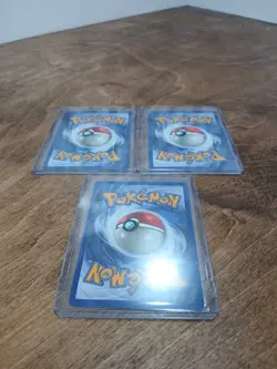 Pokemon TCG Kabuto Fossil 1st Edition Common Card 50/62 Regular Lot X3 NM - Image 5