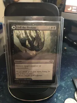 Mtg x1 Fell The Profane/Fell Mire - Image 1