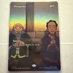 Foil Prosperity (borderless Foil) /NM MTG Avatar: The Last Airbender Eternal - Image 1