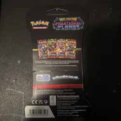 Pokemon TCG Phantasmal Flames Mega Evolution | 8 Sleeved Booster Pack Lot Sealed - Image 2