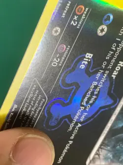 Team Aqua's Poochyena 16/34 Common Reverse Holo Pokemon TCG - Image 4