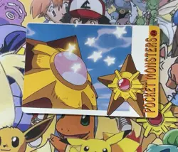 Pokemon Vintage Pocket Monsters Vending HOLO Prism Sticker 1999 Bandai Nintendo - Image 4