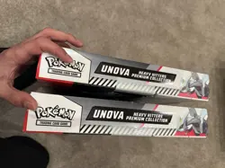 Pokemon Black Bolt White Flare Unova Heavy Hitters Premium Collection Sealed X2 - Image 4