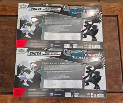 2 PACK Pokemon TCG Black Bolt White Flare Unova Heavy Hitters Premium Collection - Image 2