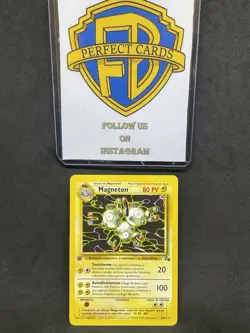 POKEMON FOSSIL 1 EDIZIONE MAGNETON NONHOLO 26/62 PL ITA - Image 1