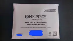 One piece Card Game 2on2 Battle Kit Vol.1 SEALED - Image 1