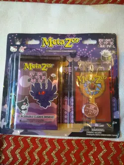 MetaZoo x Sanrio Kuromi’s Cryptid Carnival Booster Set - Promo Card Coin - NEW - Image 1