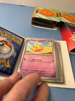Pokemon TCG Mini Portfolio Lot of 7 Full Of Cards - Image 5