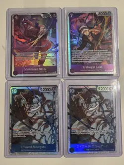 One Piece TCG Lot- 24 Cards SR, Alt Art, Japanese, etc - Image 1