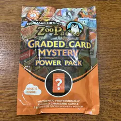 Zoo Packs Charizard Pokemon Graded Card Mystery Power Pack- CHARIZARD EDITION - Image 1
