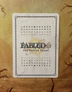 Kumiho, Enchanting Fox (Gold Script) - OSS - Fabled Sagas TCG - Image 2