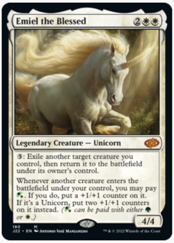 MTG Emiel the Blessed - J22 / 180 - - Image 1