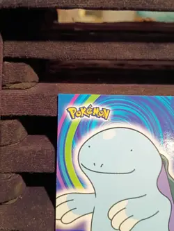 TOPPS POKEMON JOHTO LEAGUE CHAMPIONS QUAGSIRE #195 CARD WITH BLUE LOGO - Image 3