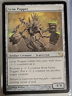 MTG Grim Poppet - Shadowmoor Card # 252 - Image 1