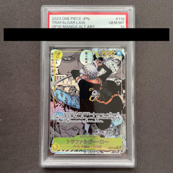 PSA 10 Law OP10-119 Manga ALT ART Parallel Japanese One Piece Card Game Japan - Image 1