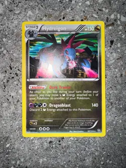Pokemon TCG Cards Hydreigon 97/124 Dragons Exalted Holo Rare NM - Image 3