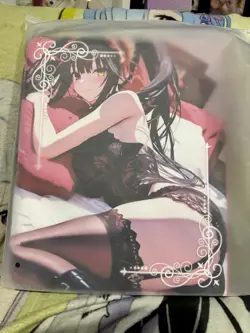 LARGE HARD COVER BINDER KURUMI TOKISAKI DATE A LIVE FOLDER HOLDS 180/360 CARDS - Image 1