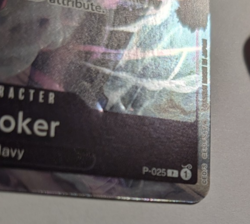 Smoker P-025 Pre-Release Winner Promo One Piece Card English MP FREE SHIPPING - Image 2