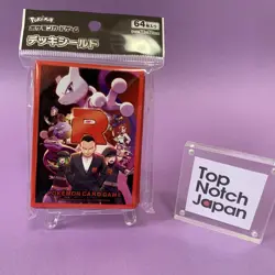 Pokemon Center Japan Card Sleeves & Deck Box Case The Glory of Team Rocket New - Image 3