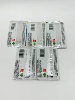 Vintage Digimon Trading Card SEALED Booster Packs x5 1999 Bandai Upper Deck - Image 5