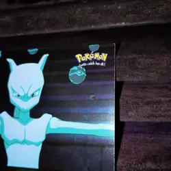 1999 Topps Pokemon Movie Animation The First Movie Foil #27 Stealing Pokemon - Image 4