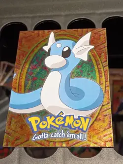 Mewtwo Strikes Back topps Pokemon The First Movie Holo Foil E10 Dratini - Image 1