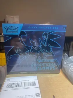 Pokemon Mega Evolution Phantasmal Flames ELITE TRAINER 1 BOX CASE ETB SEALED - Image 1