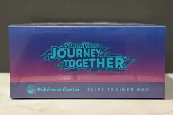 Pokemon TCG Journey Together Pokemon Center Elite Trainer Box ETB NEW/SEALED - Image 3