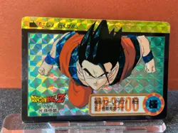 Bandai 1995 Dragon Ball Z Collectable CCG Prism Insert Card Gohan 212 - Image 1