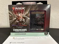 MTG Duskmourn Endless Punishment Commander Deck, New, Factory Sealed - Image 1