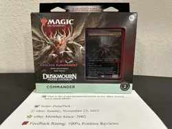 MTG Duskmourn Endless Punishment Commander Deck, New, Factory Sealed - Image 2