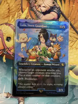 Lulu, Stern Guardian (Chocobo Track Foil) - MTG: FINAL FANTASY #467 - Image 1