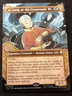 Aang, At The Crossroads - Showcase - TLA - MTG - EN - NM - 0346 - Image 1