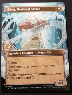 Aang, At The Crossroads - Showcase - TLA - MTG - EN - NM - 0346 - Image 2