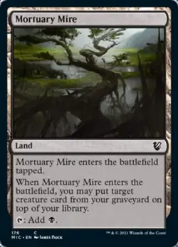 Mortuary Mire [Innistrad: Midnight Hunt Commander] Near Mint - Image 1