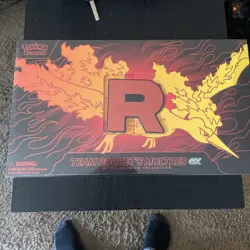New Team Rocket's Moltres EX UPC Ultra Premium Collection Pokemon TCG - Image 1