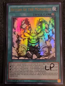 Yu-Gi-Oh! Return of the Monarchs -MP14-EN173- Ultra Rare- 1st Edition LP - Image 1