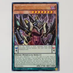 D/D/D Chaos King Apocalypse - SDPD-EN001 - LP - Ultra Rare - 1st ed - Yugioh - Image 1