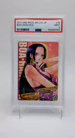 2011 One Piece Card Game | Boa Hancock AR C/01 Japanese PSA 9 #28 RARE - Image 1