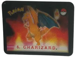 Charizard 2/50 - Pokemon Stadium Action 3D 2000 Lenticular Vintage Tazo Card - Image 1