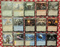 MTG Final Fantasy Card Lot, Holo Included, 15 Cards Total - Image 1