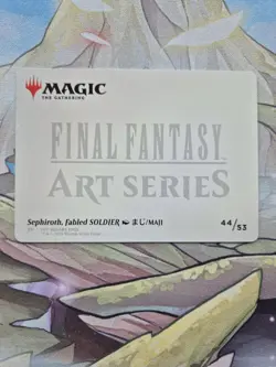MTG Final Fantasy - Sephiroth, Fabled SOLDIER Art Series Card 44/53 NM - Image 2