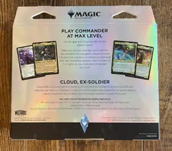 MTG Final Fantasy Cloud Collector’s Edition Limit Break Commander Deck Fast Ship - Image 2