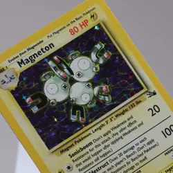 Pokemon TCG - Magneton 11/62 Fossil Holo Rare WOTC 1999 - EXC - Image 1