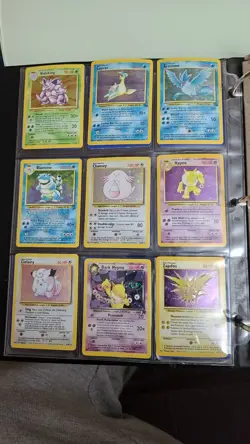 Vintage Pokemon Cards Inc Base Set Holos - Image 1