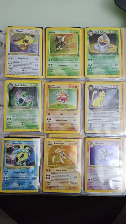 Vintage Pokemon Cards Inc Base Set Holos - Image 2