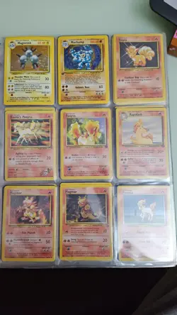 Vintage Pokemon Cards Inc Base Set Holos - Image 3